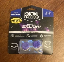 KontrolFreek FPS Freek Galaxy Black for PS4/PS5 Performance Thumbsticks