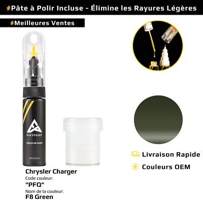 Peinture de retouche pour Chrysler Charger Code: PFQ F8 Green - Photo 1/4
