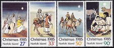 Norfolk Noël 1985 MNH - 5,50 euros
