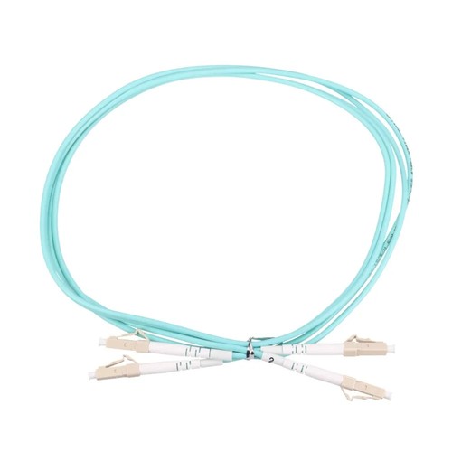LC / UPC-LC / UPC Patchcord Kabel krosowy Multimodus OM3 Duplex 3mm 1m 2m 3m 5m - Zdjęcie 7 z 9