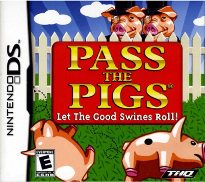 New Pass The Pigs Nintendo DS Game Let the Good Swines Roll!