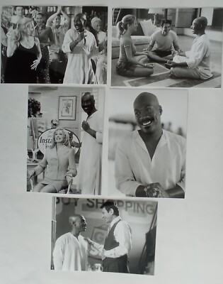 J148  5x Orig. Pressefotos  DER GURU Eddie Murphy  Jeff Goldblum