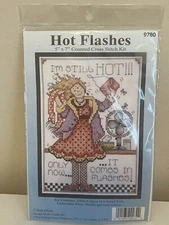 Design Works Crafts Inc Hot Flashes 5”x7” Counted Cross Stitch Kit 9780 NEW