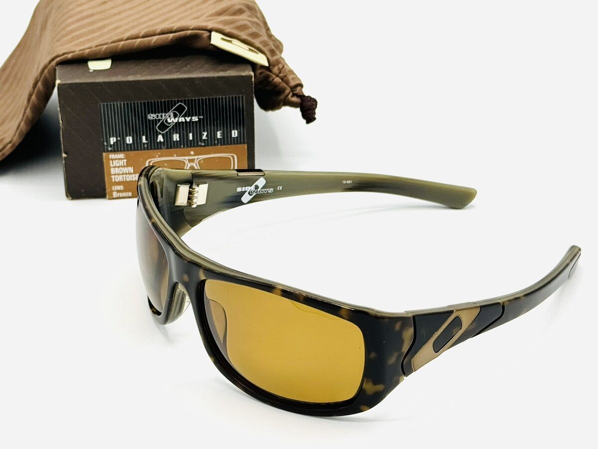 NEW OAKLEY SIDEWAYS SUNGLASSES LIGHT BROWN TORTOISE W NEW OAKLEY SIDEWAYS SUNGLASSES LIGHT BROWN TORTOISE W