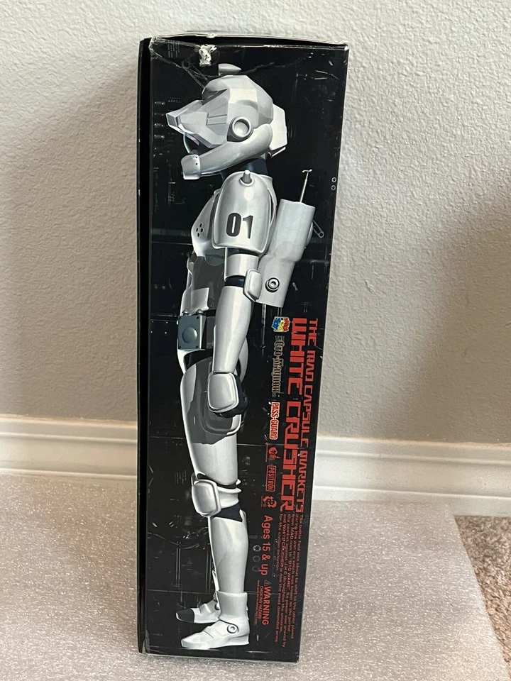 Figura de acción Medicom 12” RAH Toy The Mad Capsule Markets White Crusher 1/6 nueva Foto 2 de 4