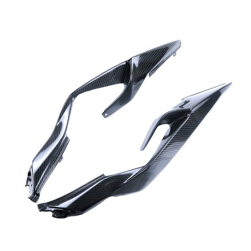 For Kawasaki ZX6R Dry Carbon Fiber Motorcycle Rear Tailstock Side Panel Replace - Picture 7 of 7