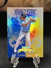 2024 Panini Crusade Xavier Isaac #16 Blue Mojo Crusade Tampa Bay Rays