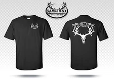 Hunting t shirt Gametrax Outdoors Bow Deer Skull t shirt bowhunter buck hunting