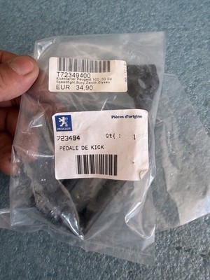 T72349400 Kickstarter Original Peugeot 100,50 SV Speedfight, Buxy, Zenith,Elyseo