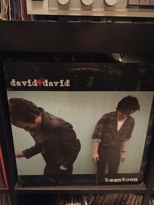 David & David  Boomtown  A&M Records LP Vinyl Cover 1986