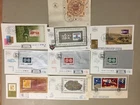 Ten Israel EXPO PHILATELIC fdc with SS