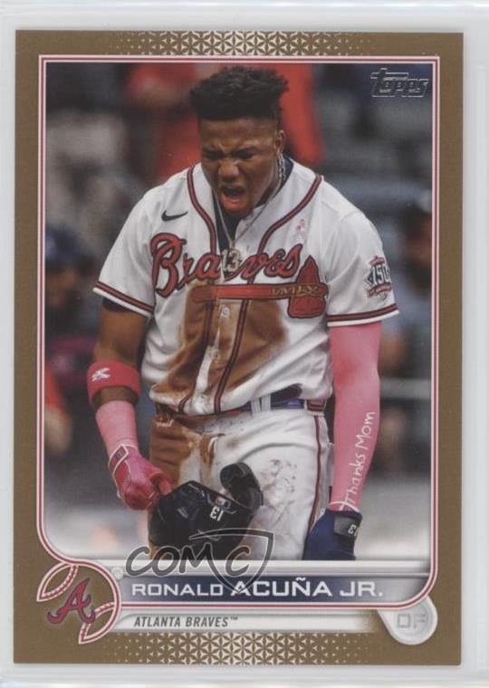 2022 Topps Series 1 Gold 1780/2022 Ronald Acuna Jr Ronald Acuña Jr #200 kq9