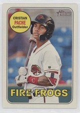 2018 Topps Heritage Minor League Edition Glossy Cristian Pache #133 0p1n