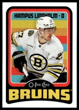 2024-25 O-Pee-Chee Retro Hampus Lindholm Boston Bruins #499