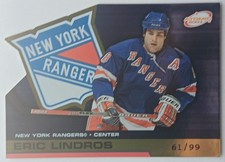 2002-03 Pacific Atomic Gold Eric Lindros /99 New York Rangers
