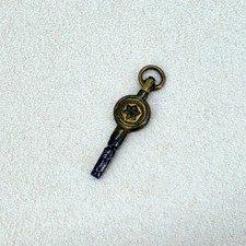 Antique Pocket Watch Winding Key   1.7mm Square   c.19th Century