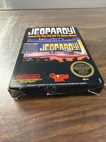 Jeopardy - (NES, 1987) Nintendo Video Game - Complete Box tested and Authentic