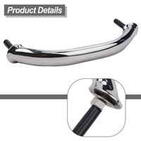 Eurowagens Marine Haltegriff 8.3'' Schwerlast Boot Polished Silver