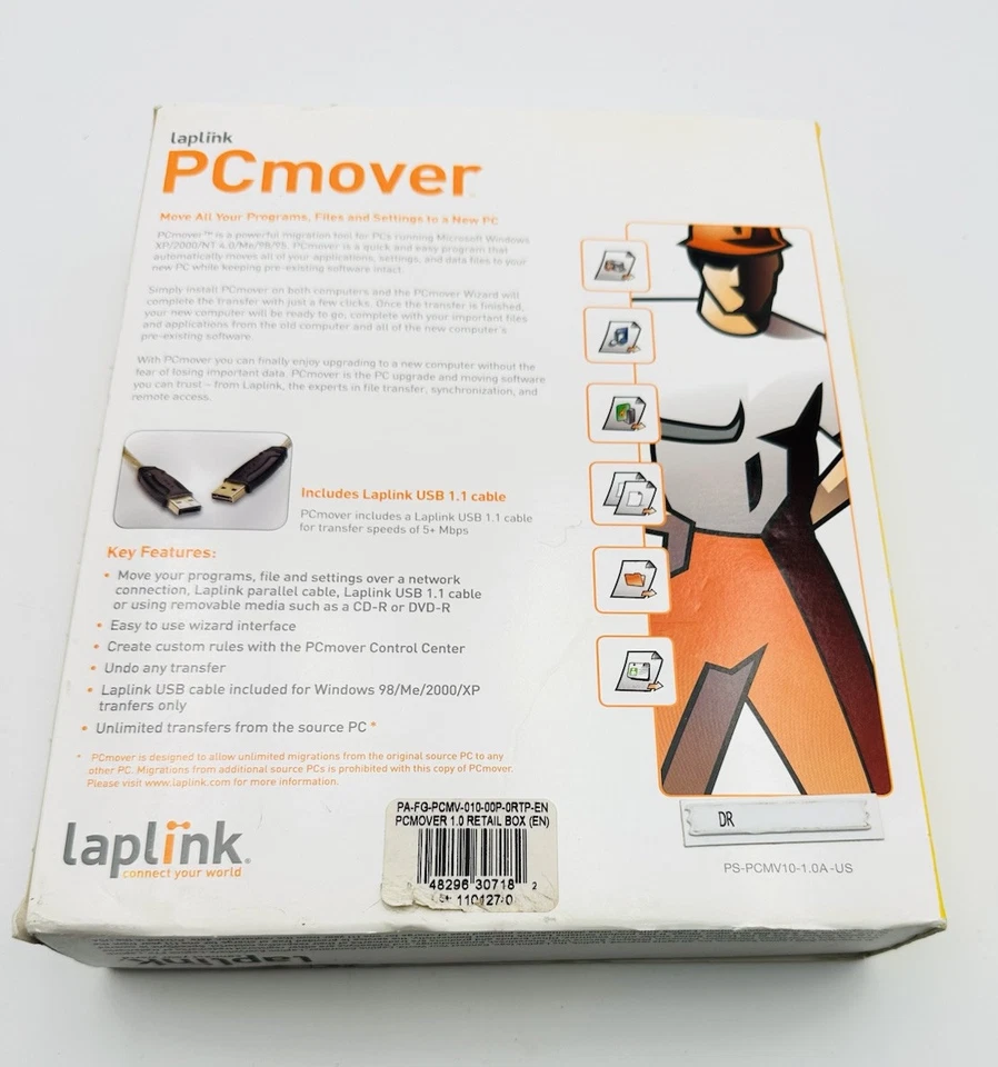 Laplink Easy Transfer Cable | Includes PCmover Migration Software - Image 2 of 4
