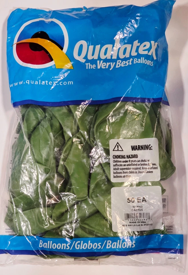 Globos Qualatex 16" - Surtidos, Cristales, Impresiones y Bolsas Nuevas Foto 4 de 4