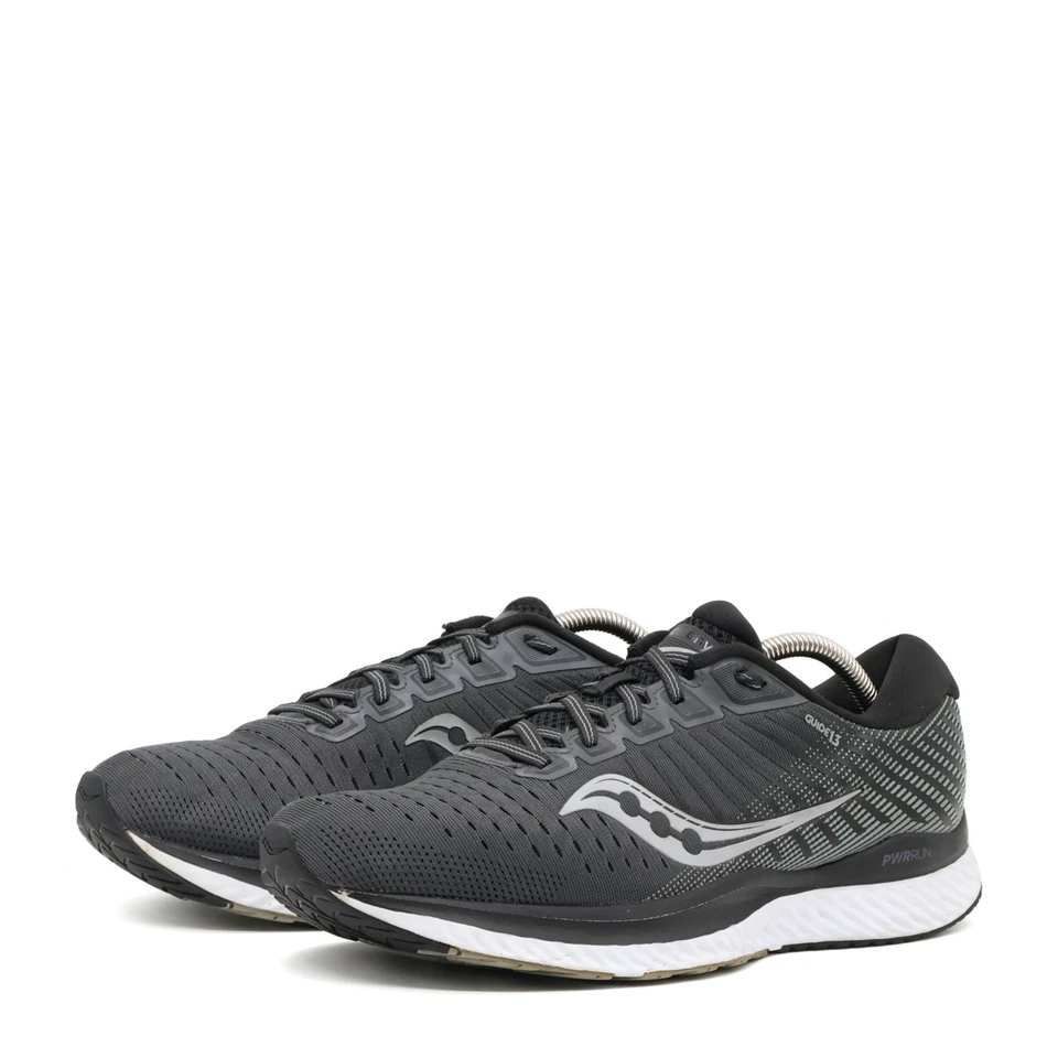 Saucony Herren Guide 13 Sportschuh Schwarz/Grau ämpfung Laufschuh EU 44 - Bild 3 von 4