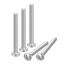 #6-32x1-3/4" Pan Head Machine Screws, 304 Stainless Steel Screw, Pack of 20