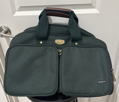Ricardo Luggage Carry On Bag Travel Tote Vintage Heavy Duty Green Duffle  
