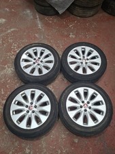 JAGUAR XE X760 17" GENUINE ALLOY WHEELS CX73-1007-UA 6.5J ET43.5 205/55/R17