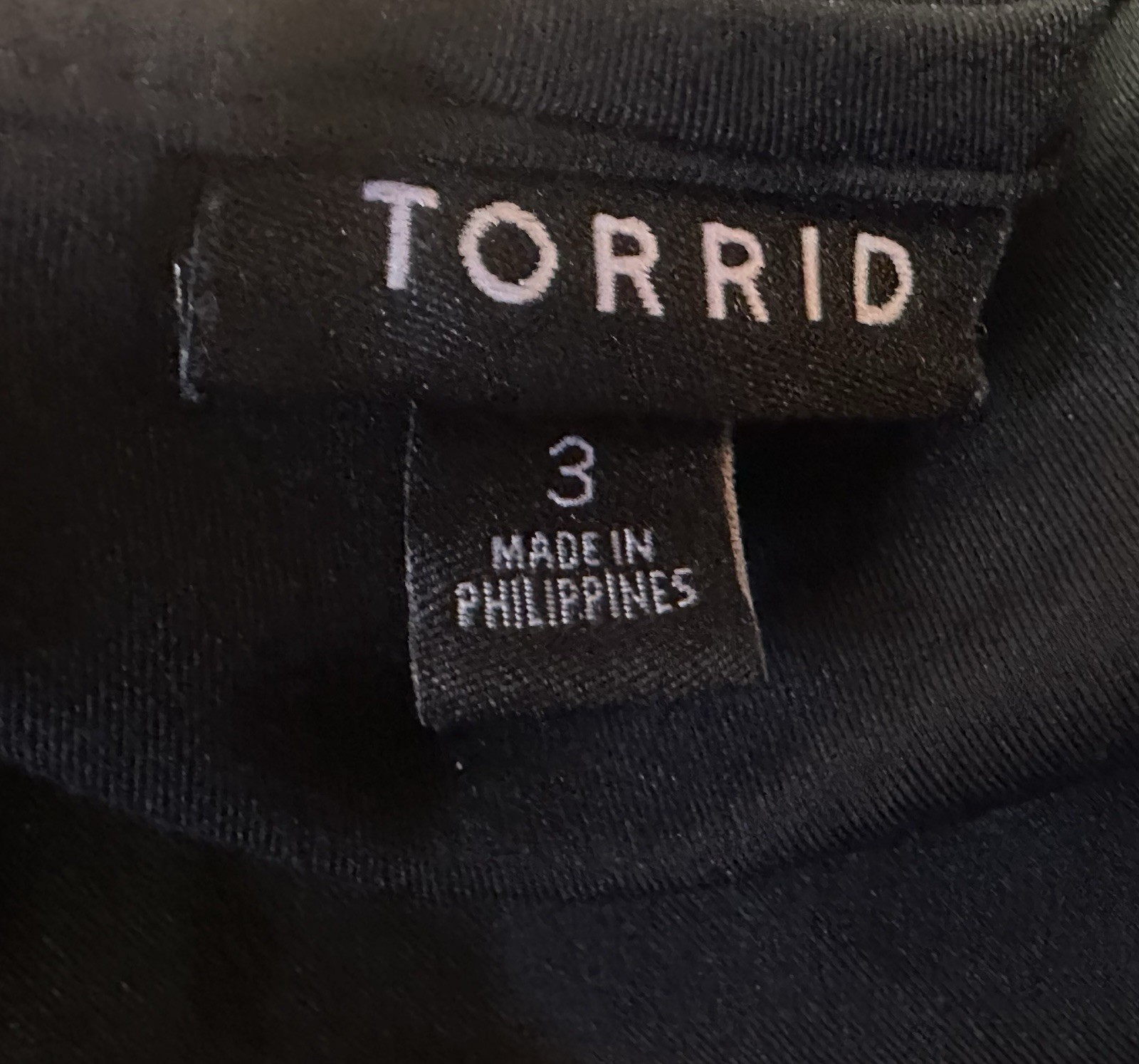 Torrid Second Skin Microfiber Cami Solid Black Si… - image 7