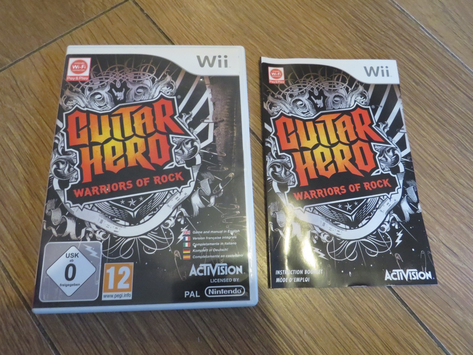 Guitar Hero 6: Warriors of Rock. Nintendo Wii  cib uk pal  uk tracked post