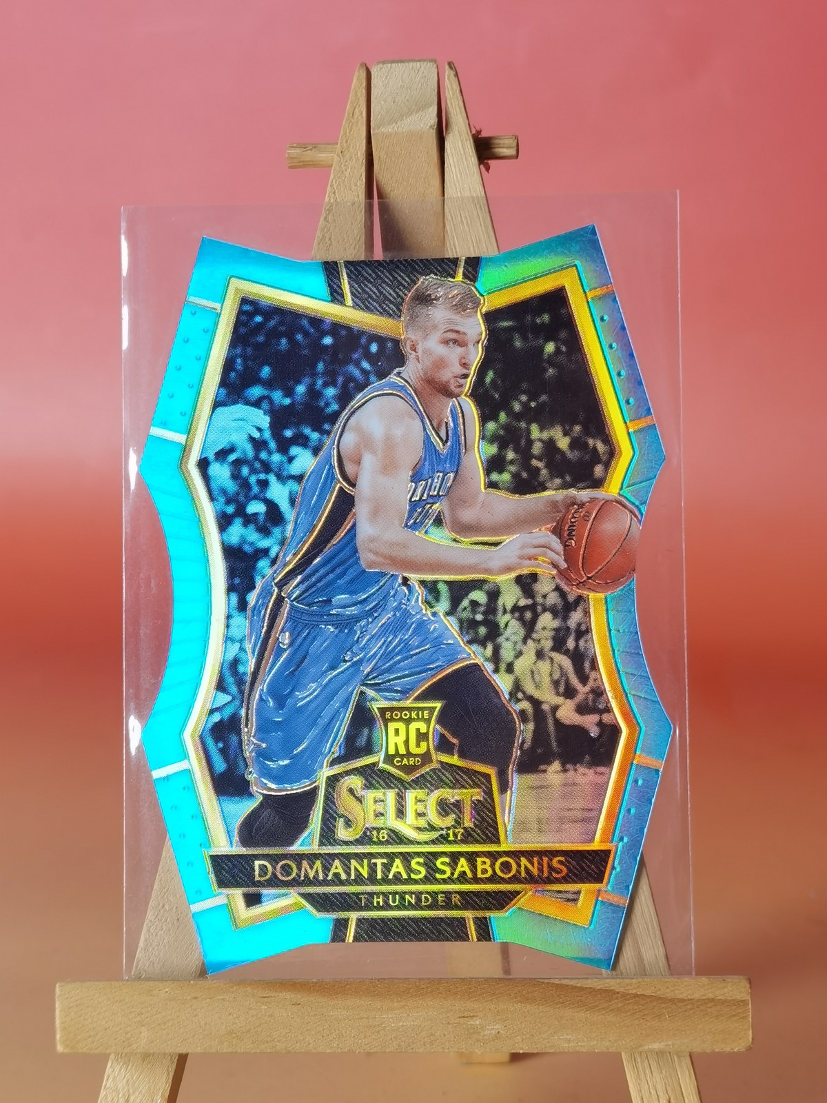 2016 Select LIGHT BLUE Prizm /199 #194 Domantas Sabonis Rookie RC