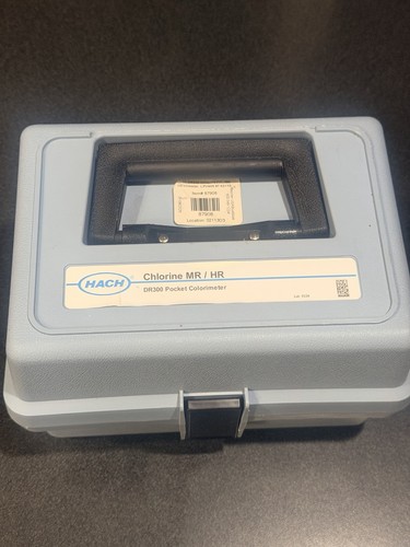 Hach DR300 Chlorine Colorimeter Low/High Range Testing Kit With Case ...