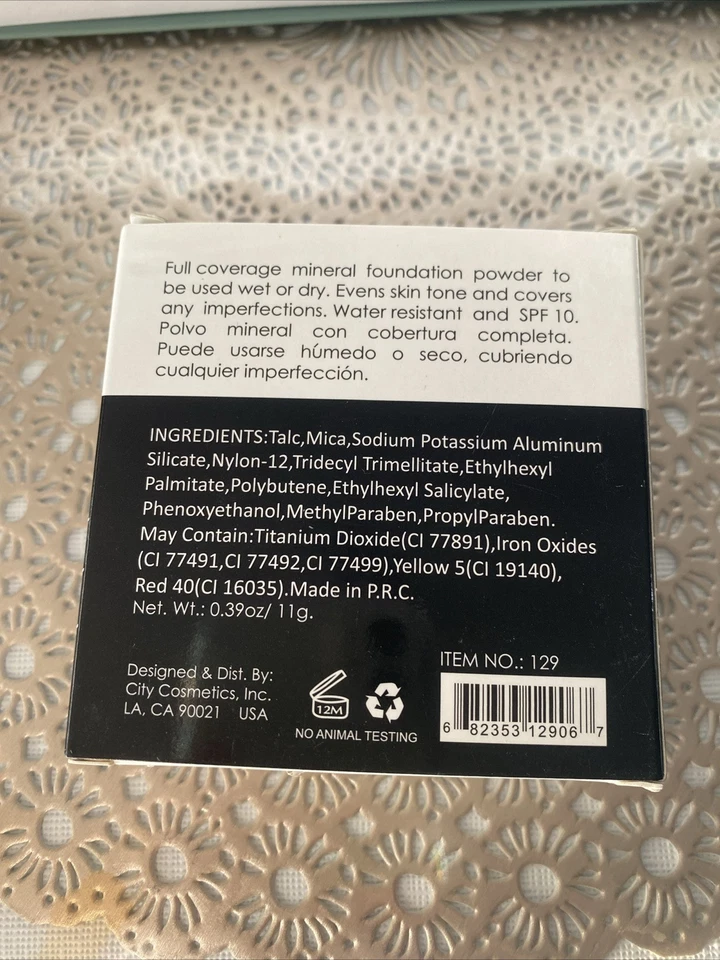 Base Italia Polvo Mineral #6 Beige Mediano  Foto 3 de 4