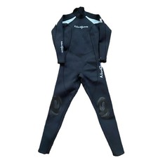 Neosport Wetsuit Blue X Span Scuba Suit 3/2mm Size 6