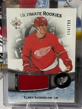 2022-23 Upper Deck Ultimate ELMER SODERBLOM Rookies Patch 114/799 #101