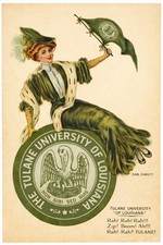   Tulane University Vintage Poster by F. Earl...