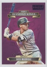 2021 Panini Diamond Kings Debut Artist Proof Blue Nick Madrigal #DDK-CW uk2