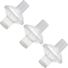 Universal Fit in-Line Bacterial Viral Filter for CPAP and BiPAP Machines-3 Pack