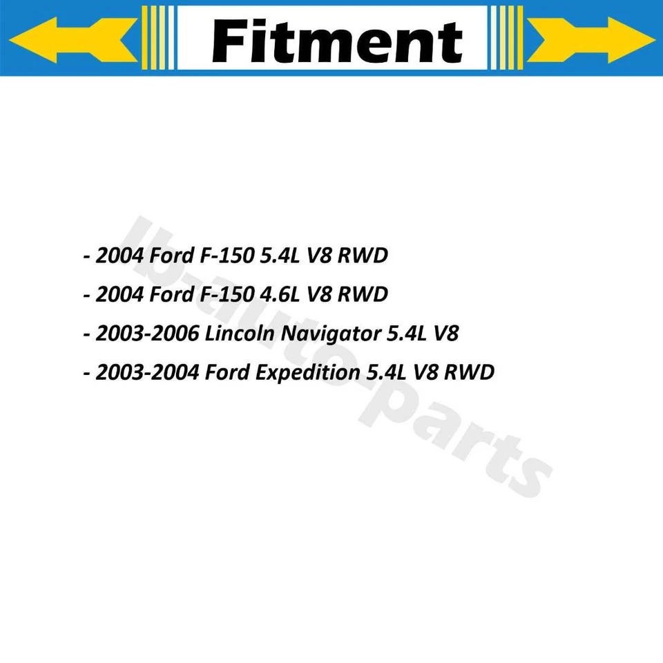 Anclaje de montaje del motor 2 piezas para Ford F-150 2004 5,4 L tracción trasera Foto 2 de 4