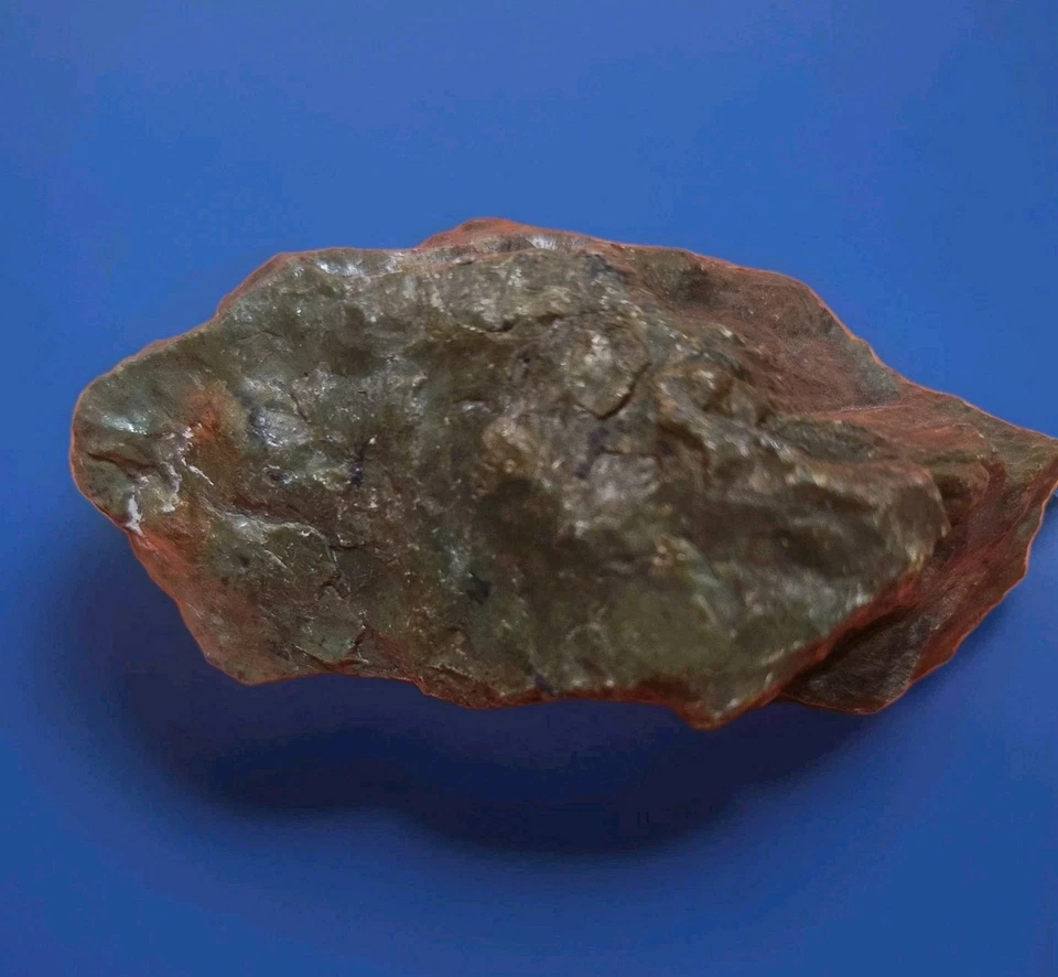 Oregon Serpentine Jade 80 gramos pieza de azul opaco, amarillo, verde,  Foto 2 de 4