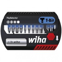 "Wiha Bit Set Flipselector T-Bit 25 Mm Gemischt 13-Tlg. 1/4\" C6,3"