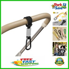Multi-Purpose Stroller Hooks - Effortless Hands-Free Accessory for Moms