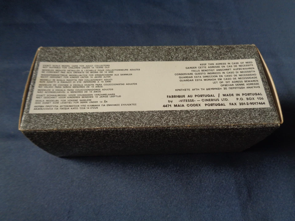 VITESSE LA COLLECTION SCALA 1/43 MODELLINO LANCIA 16V FINA - Immagine 3 di 3