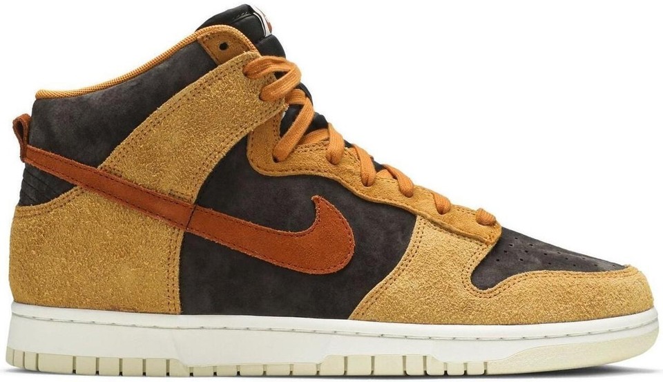 Nike Dunk Premium High Dark Curry for Sale | Authenticity
