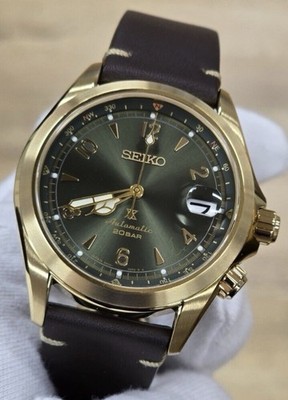 Seiko SPB210 Prospex Alpinist Green Dial 395 mm Steel Automatic Mens Wat G2U