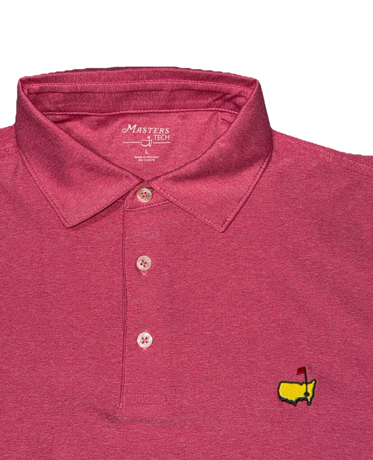 Masters Tech Stretch Performance Golf Polo Shirt … - image 2