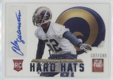 2013 Panini Elite Rookie Hard Hats Signatures 107/199 Alec Ogletree #33 Auto 0aa