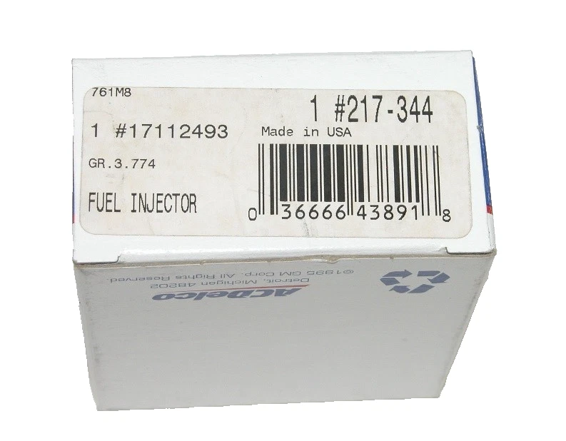 Novo Injetor de Combustível Genuíno GM Compatível com 88-91 CK Pickup 87-90 Blazer 87-90 G10 +Mais - Imagem 4 de 4