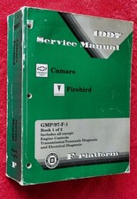 1997 CHEVROLET Camaro GM PONTIAC Firebird F PLATFORM Service Manual BOOK 1 VGC