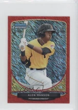 2013 Bowman Cream of the Crop Chrome Mini Refractor Red Wave /5 Alen Hanson